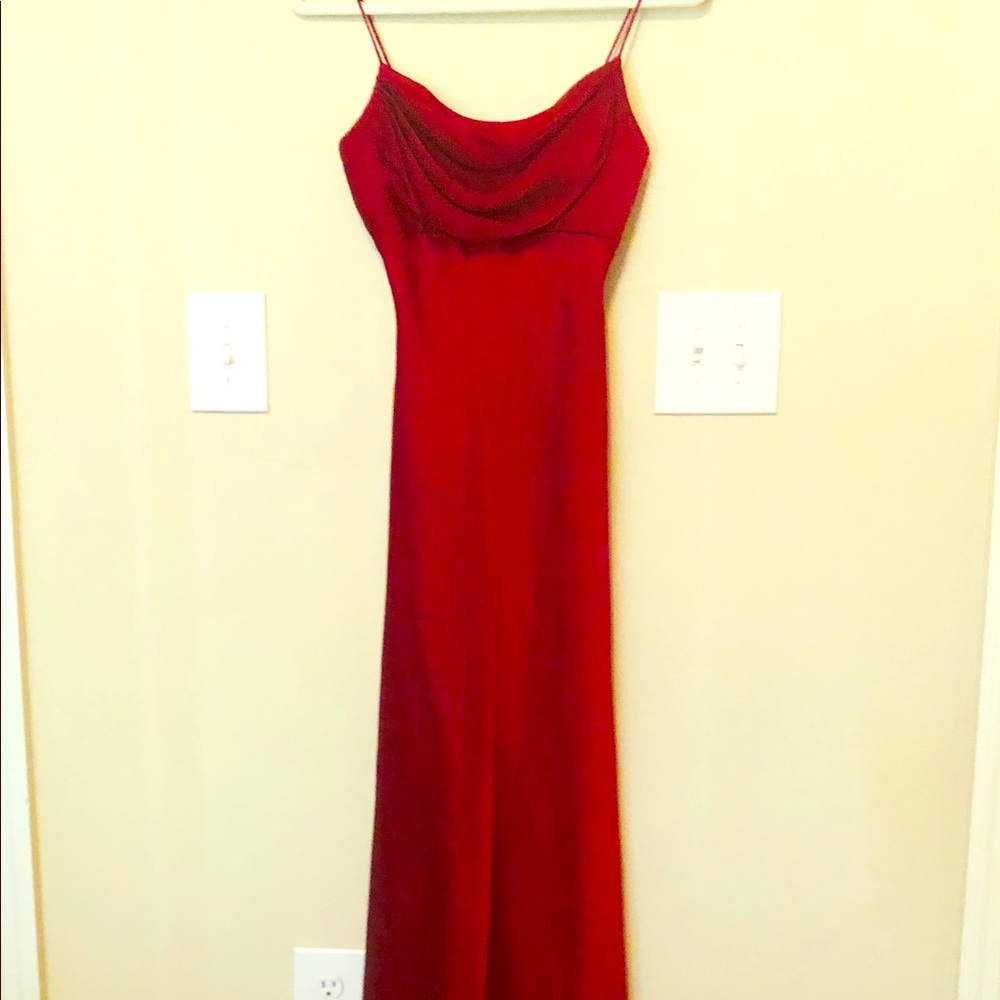 Formal gown in red